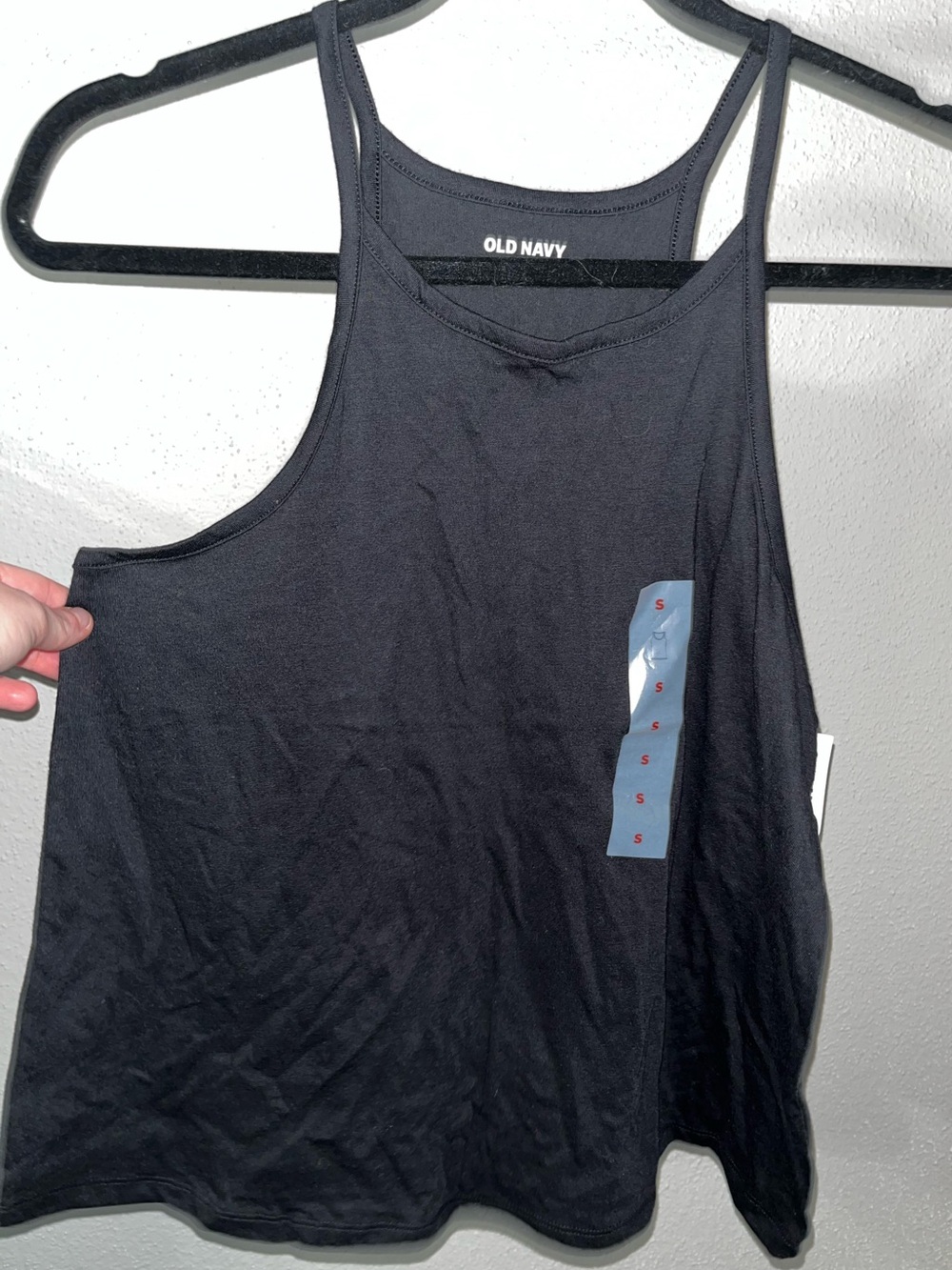 Old Navy Black Racerback Tank Top